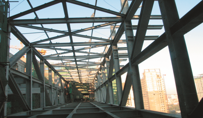 Xinjiang production and construction corps complex building